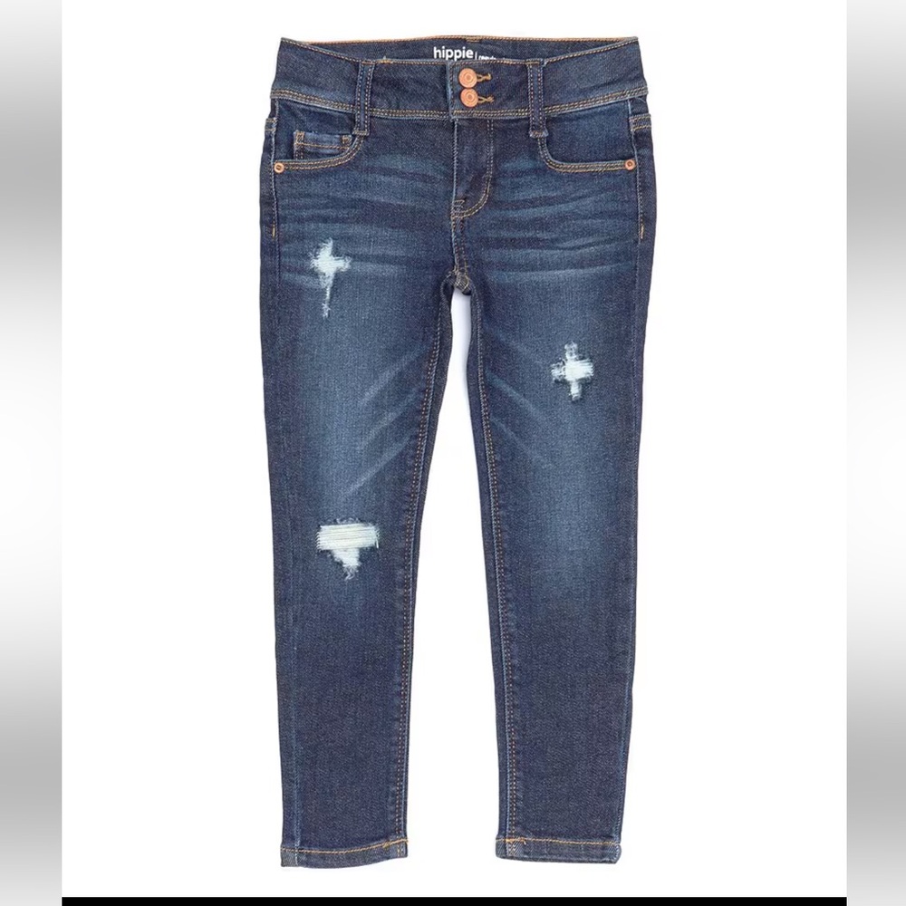 Hippie‎ Girl Girls Throwback Skinny Jeans Size 8 NWT